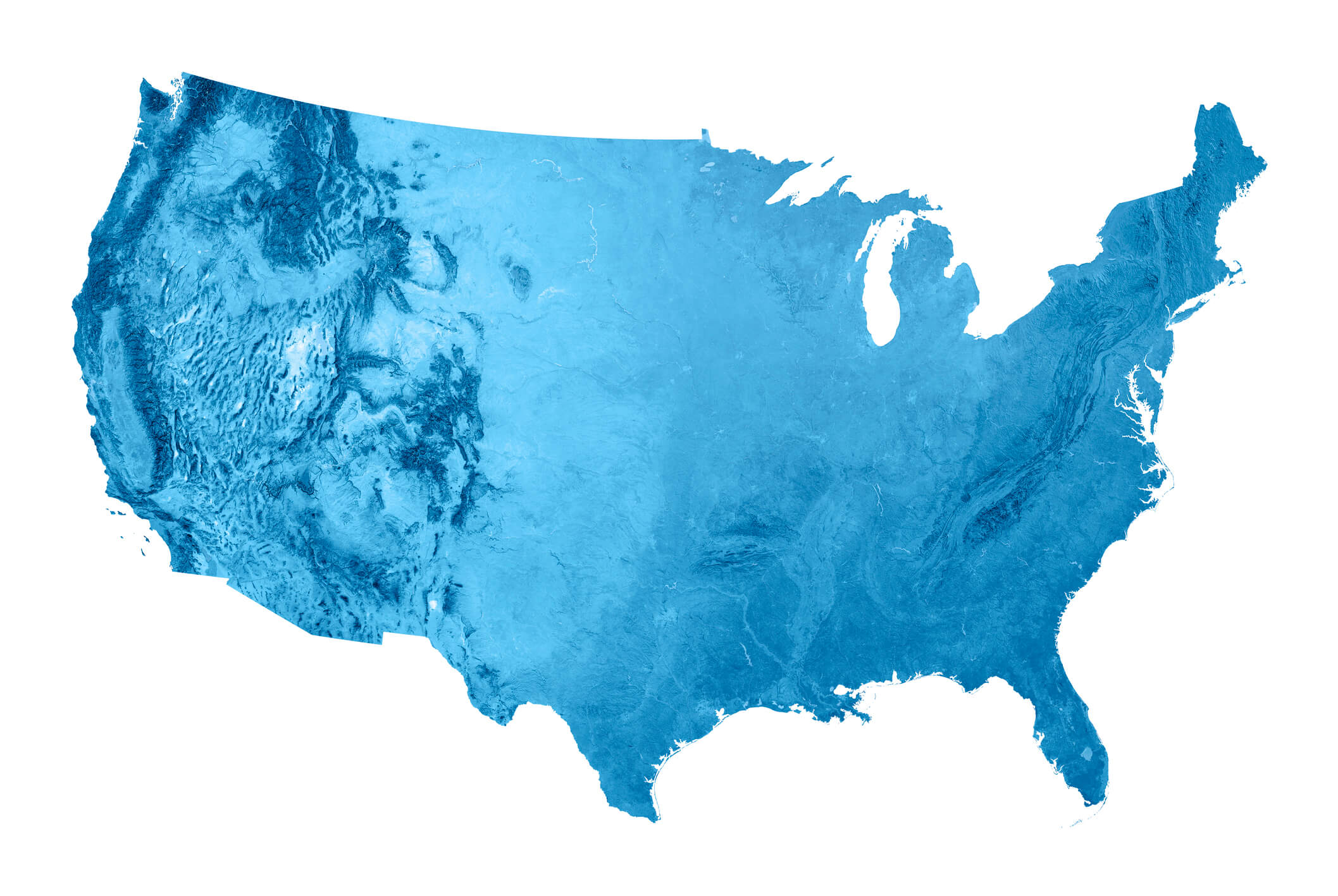 map of usa
