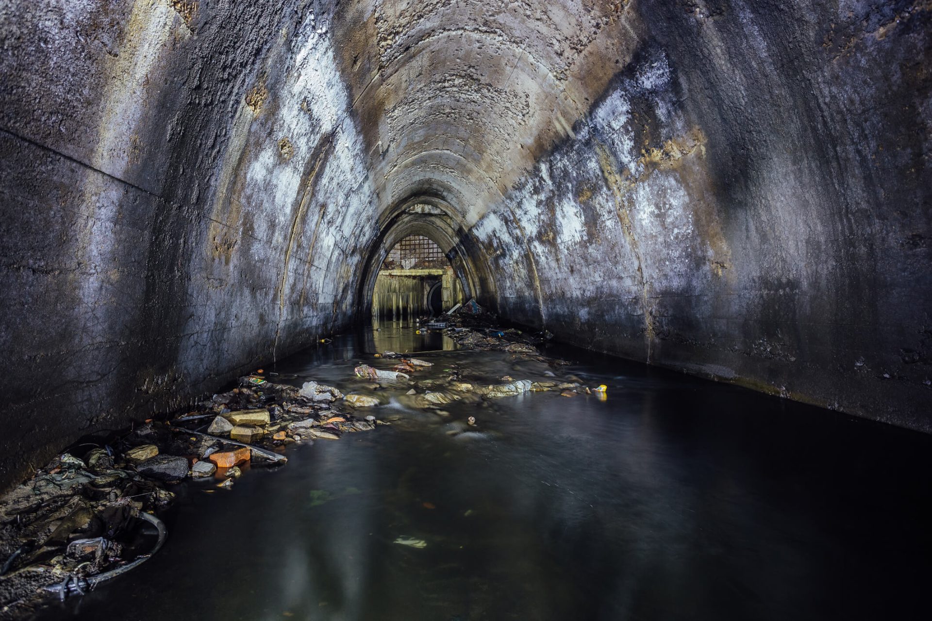 underground sewer