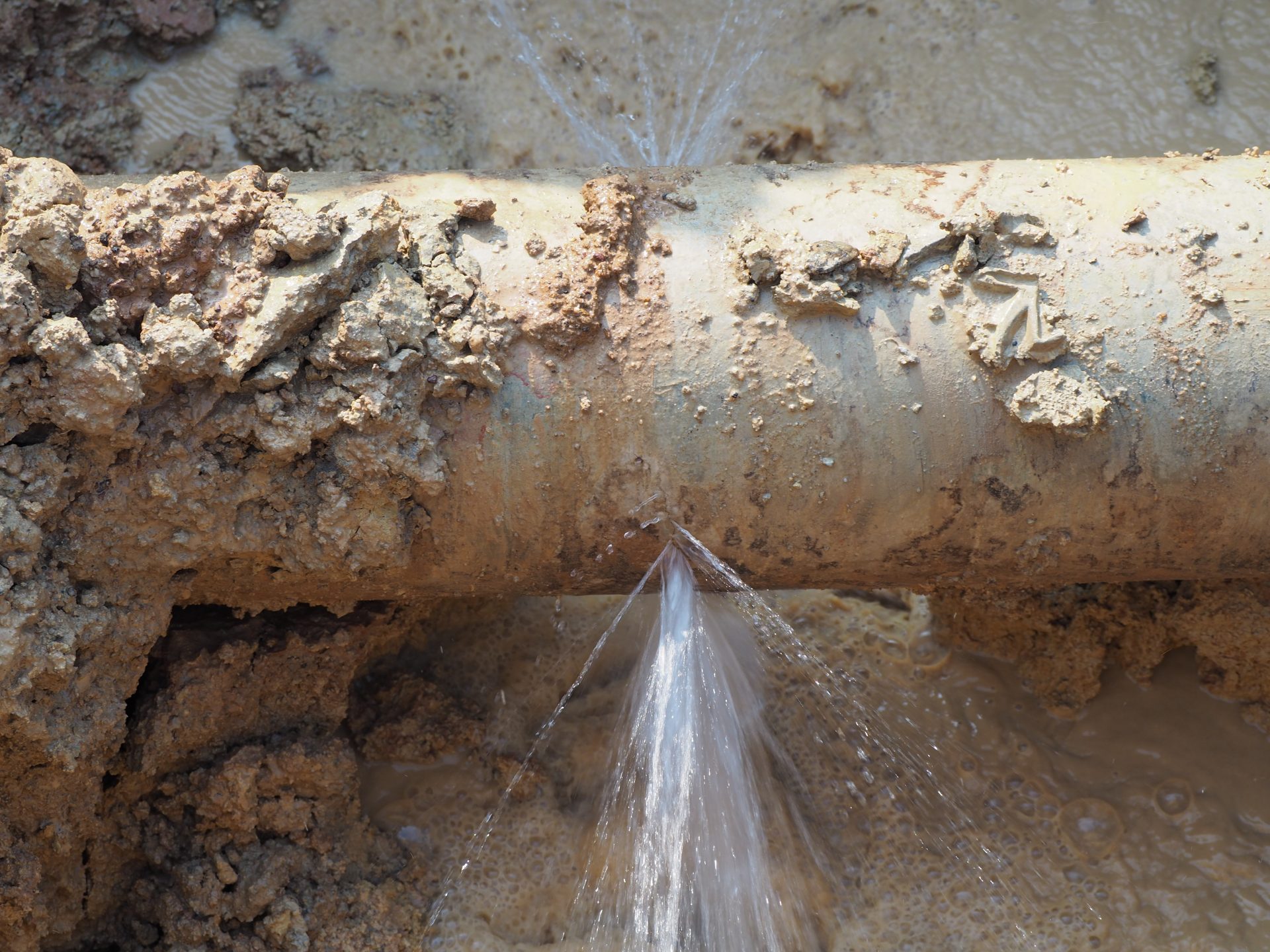 lead pipe burst